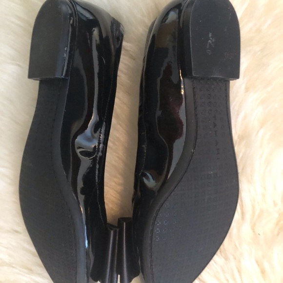 TAHARI black flats size 6M - Picture 8 of 9